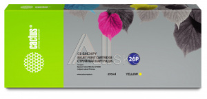1563125 Картридж струйный Cactus CS-SJIC26PY C33S020621 желтый (295мл) для Epson ColorWorks TM-C7500