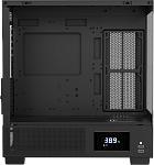 корпус Formula V Line Crystal E1M Black, MATX, USB3.0*2, Switch Display Panel