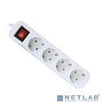 Defender Удлинитель S450 5.0 м, 4 розетки [99239], выключатель, с заземлением