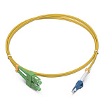 11053182 Cabeus FOP(d)-9-SC/APC-LC/UPC-10m Шнур оптический duplex SC/APC-LC/UPC 9/125 sm 10м LSZH