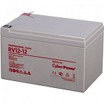 1740530 CyberPower Аккумуляторная батарея RV 12-12 12V/12Ah {клемма F2, ДхШхВ 151х98х93мм, высота с клеммами 98, вес 4,2кг, срок службы 8 лет}