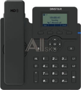 1748220 Телефон IP Dinstar C60SP черный