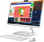 1529613 Моноблок Lenovo IdeaCentre 3 27ITL6 27" Full HD i5 1135G7 (2.4) 8Gb SSD512Gb Iris Xe DVDRW Free DOS GbitEth WiFi BT 90W клавиатура мышь Cam белый 1920