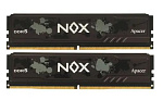 3226923 Memory Module APACER Gaming DDR5 Общий объём памяти 32Гб Module capacity 16Гб Количество 2 5600 МГц Множитель частоты шины 40 1.25 В черный / серебрис