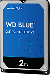 1000469727 Жесткий диск HDD WD SATAIII 2Tb 2.5" Blue 5400 128Mb 1 year ocs
