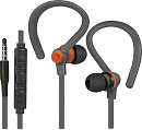 Гарнитура для смартфонов Defender OutFit W760 серый+оранжевый, вставки