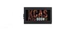 1049270 Блок питания Aerocool ATX 800W KCAS PLUS 800 80+ bronze (20+4pin) APFC 120mm fan 7xSATA RTL