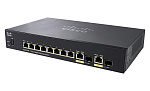 111265 Коммутатор [SG250-08HP-K9-EU] Cisco SB SG250-08HP 8-Port Gigabit PoE Smart Switch