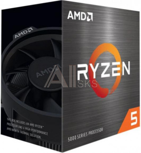 1339123 Центральный процессор AMD Ryzen 5 5600G 3900 МГц Cores 6 16Мб Socket SAM4 BOX 100-100000252BOX