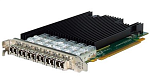 Silicom PE310G6SPi9-SR Six Port Fiber (SR) 10 Gigabit Ethernet PCI Express Server Adapter X16 Gen3, Based on Intel 82599ES, Standard height short add-