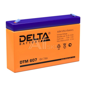 Аккумуляторная батарея Delta DTM 607 (801127)