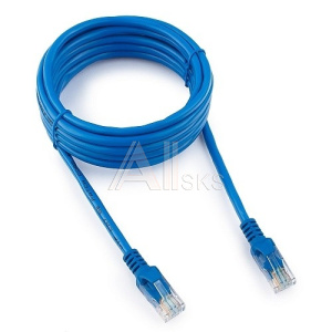 1646830 Cablexpert Патч-корд медный UTP PP10-3M/B кат.5, 3м, литой, многожильный (синий)