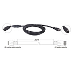 TS-20D, удлинитель 6-pin m-f, 20м TS-20D, удлинитель 6-pin m-f, 20м