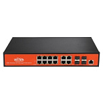 WI-PMS312GF, Коммутатор управляемый L2 PoE 150Вт, порты 8 PoE GE + 4 Combo GE/SFP WI-PMS312GF, Коммутатор управляемый L2 PoE 150Вт, порты 8 PoE GE + 4 Combo GE/SFP