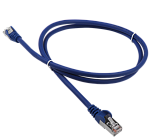 LAN-PC45/S5E-0.5-BL Патч-корд LANMASTER LSZH FTP кат.5e, 0.5 м, синий