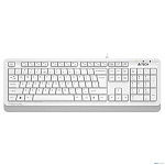 Клавиатура A4Tech Fstyler FKS10 белый/серый USB [1530198]