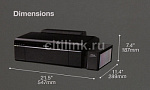 1845016 Принтер струйный Epson L805 A4 WiFi черный