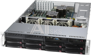 CSE-825BTQC-R1K23LPB Жесткий диск SUPERMICRO SuperChassis 2U 825BTQC-R1K23LPB/HDD(8)LFF+opt.fix.HDD(2)LFF+opt.HDD(2)SFF/7xLP/2x1200W/ Backplane 8xSATA/SAS