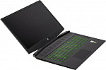 1412163 Ноутбук HP Pavilion Gaming 17-cd1050ur Core i5 10300H 8Gb SSD512Gb NVIDIA GeForce GTX 1650 4Gb 17.3" IPS FHD (1920x1080) Windows 10 black/green WiFi B