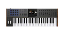 148185 MIDI клавиатура [231622] Arturia [KeyLAB 49 MK3 Black] 49 клавиш, полувзвешенная механика, дисплей, 12 пэдов, 9 фейдеров, 9 поворотных регуляторов, 3