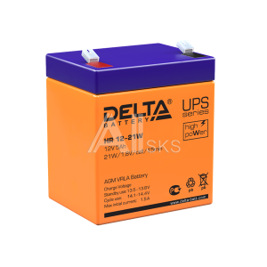 Delta Аккумуляторная батарея для ИБП HR 12-21W (12V/5Ah)