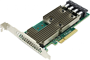 05-25703-00 Broadcom/LSI 9305-16i (PCI-E 3.0 x8, LP) SAS/SATA 12G, Non-RAID -до 1024, 16port (4*intSFF8643), каб. отдельно, 1 year