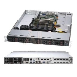 1846793 Серверная платформа SUPERMICRO AS-1114S-WTRT A+ Server 1U Single AMD EPYC™ 7002 Series Processor (8 DIMM DDR4, 10 Hot-swap 2.5" SATA3, 2x 1