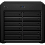 DS3617xsII Synology QC2,2GhzCPU/2x8Gb(up to 48)/RAID0,1,10,5,6/up to 12hot plug HDDs SATA(3,5' or 2,5') (up to 36 with 2xDX1215)/2xUSB3.0/4GigEth(2x10Gb opt)/iSC