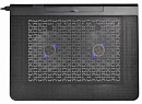 363710 Подставка для ноутбука Buro BU-LCP170-B214 17"398x300x29мм 2xUSB 2x 140ммFAN 926г металлическая сетка/пластик черный