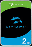 1000745071 Жесткий диск/ HDD Seagate SATA 2Tb SkyHawk 5400 rmp 6Gb/s 256Mb 1 year warranty (replacement ST2000VX008)