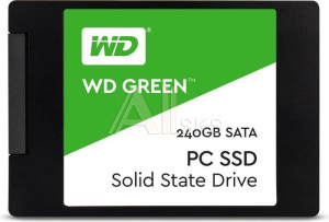 1226464 SSD жесткий диск SATA2.5" 240GB TLC GREEN WDS240G2G0A WDC