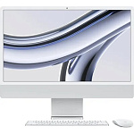 11047890 Apple iMac 24 2023 [Z19E000Y4] (КЛАВ.РУС.ГРАВ.) Silver 24" Retina 4.5K {Apple M3 8C CPU 10C GPU/16GB/512GB SSD/Ethernet/без переходника на EU арт.1100