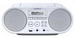 340347 Аудиомагнитола Sony ZS-PS50 белый 4Вт/CD/CDRW/MP3/FM(dig)/USB