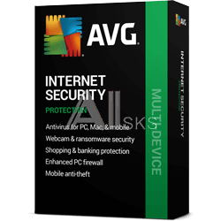 isw.3.12m AVG Internet Security - 3 PCs, 1 Year