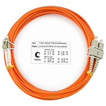 11053353 Cabeus FOP-62-LC-SC-5m Шнур оптический duplex LC-SC 62,5/125 mm 5м LSZH