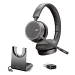 8205041649 Voyager 4220 UC - беспроводная гарнитура для ПК и мобильных устройств (Bluetooth, BT600, USB-A, MS Teams, зарядная подставка UC)