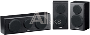 ANSP150BL Yamaha NS-P150 Black, Комплект полочных акустических систем центрального и тылового каналов, линейка 2011-2012, цена за комплект