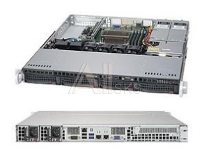 1185514 Серверная платформа SUPERMICRO 1U SATA BLACK SYS-5019S-MR