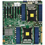 1848901 Supermicro MBD-X11DPH-T-B OEM E-ATX LGA 3647 Up to 2TB 3DS ECC RDIMM DDR4-2666MHz Up to 2TB 3DS ECC LRDIMM in 16 DIMM slots 10 SATA3 7 USB 3.0 ports 1