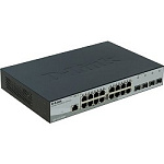 1359421 Коммутатор D-Link SMB D-Link DGS-1210-20/ME/A1A Управляемый L2 с 16 портами 10/100/1000Base-T и 4 портами 1000Base-X SFP