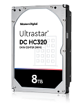 0B36404 Жесткий диск WD Western Digital Ultrastar DC HC320 HDD 3.5" SATA 8Tb, 7200rpm, 256MB buffer, 512e (HUS728T8TALE6L4 HGST), 1 year