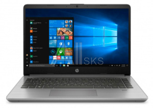 1382909 Ноутбук HP 340S G7 Core i5 1035G1/8Gb/SSD256Gb/Intel UHD Graphics/14" UWVA/FHD (1920x1080)/Windows 10 Professional 64/silver/WiFi/BT/Cam