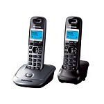 1188973 Panasonic KX-TG2512RU1 {Доп трубка в комплекте, АОН, Caller ID, спикерфон, полифония}
