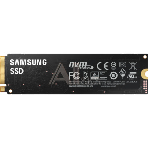 1000689233 Твердотельные накопители/ Samsung SSD 980, 1000GB, M.2(22x80mm), NVMe 1.4, PCIe 3.0 x4, 3-bit MLC, R/W 3500/3000MB/s, IOPs 500 000/480 000, TBW 600,