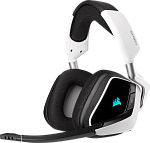 1000554273 Игровая гарнитура Corsair Gaming™ VOID RGB ELITE Wireless Premium Gaming Headset with 7.1 Surround Sound, White