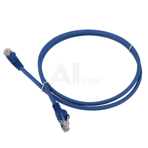 LAN-PC45/U5E-5.0-BL Патч-корд LANMASTER LSZH UTP кат.5e, 5.0 м, синий