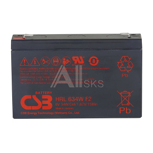 Аккумулятор CSB HRL634W F2 FR