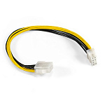 11039560 Exegate EX296936RUS Удлинитель кабеля питания материнской платы +12V ExeGate EX-EXT-8M8F-0.2 (8pin EPS12V M/8pin EPS12V F, 0,2м)