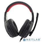 Oklick HS-L320G черный/красный{1.9м мониторы оголовье (NO-3000)} [359482]