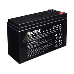 175645 Sven SV1270 (12V 7Ah) батарея аккумуляторная {каждая батарейка в отдельном прозрачном пакете}